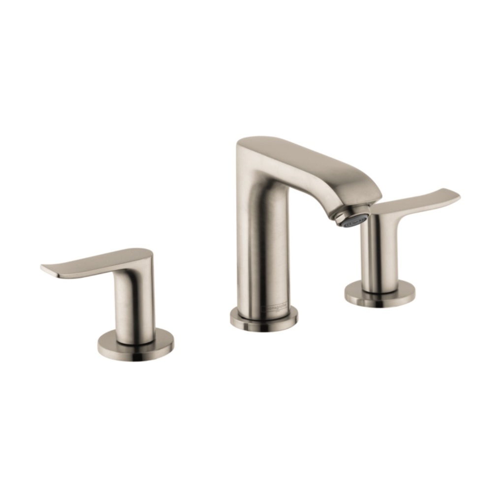 Hansgrohe 31124821 Widespread Faucet 100 With Pop-Up Drain 0.5 Gpm