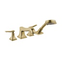 Hansgrohe 31441141 4-Hole Roman Tub Set Trim With Lever Handles And 1.8 Gpm Han