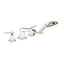 Hansgrohe 31441831 4-Hole Roman Tub Set Trim With Lever Handles And 1.8 Gpm Han