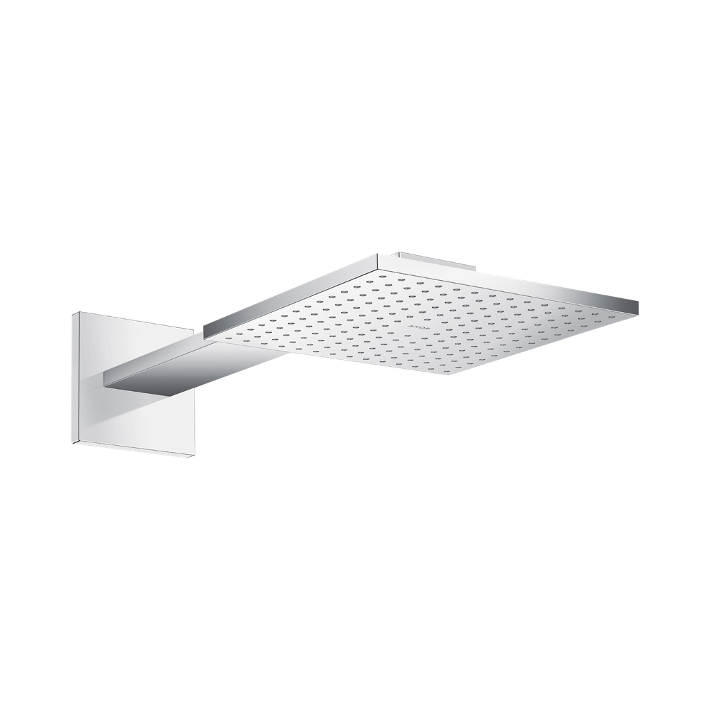 Hansgrohe 35310001 Showerhead 250 Square 2- Jet With Showerarm Trim 2.5 Gpm