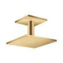 Hansgrohe 35312251 Showerhead 250 Square 2-Jet Ceiling Connection 2.5 Gpm