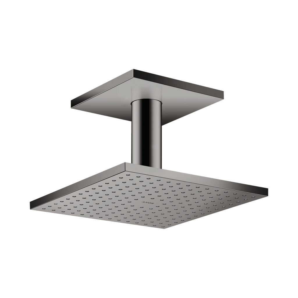 Hansgrohe 35312331 Showerhead 250 Square 2-Jet Ceiling Connection 2.5 Gpm