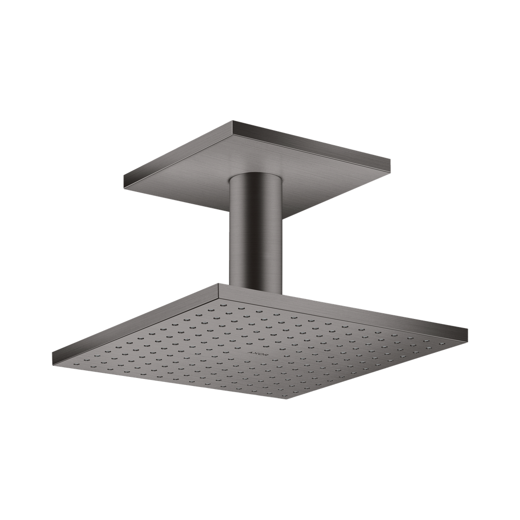 Hansgrohe 35312341 Showerhead 250 Square 2-Jet Ceiling Connection 2.5 Gpm