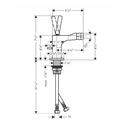 Hansgrohe 36120671 Single-Hole Bidet Faucet