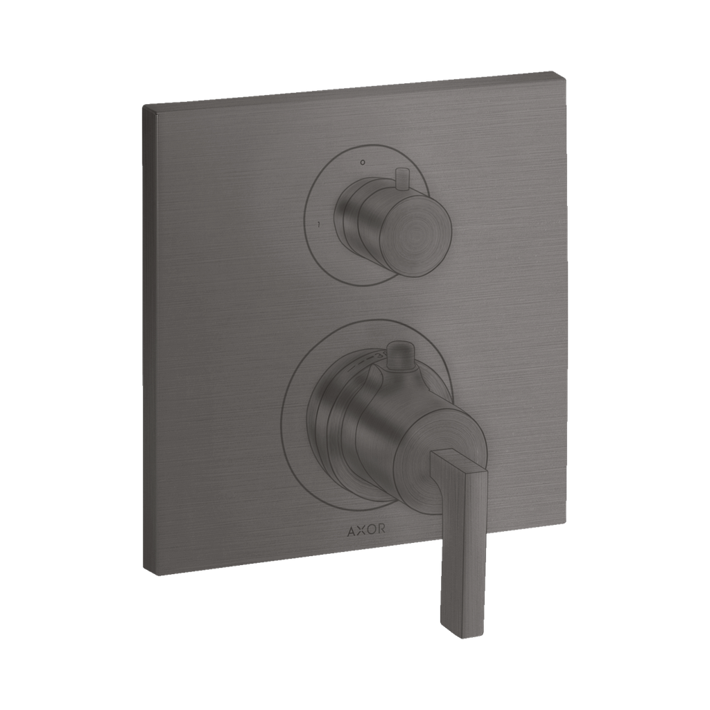 Hansgrohe 39720341 Thermostatic Trim With Volume Control And Diverter