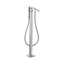 Hansgrohe 39471001 Freestanding Tub Filler Trim With 1.75 Gpm Handshower- Rhomb