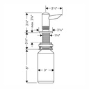 Hansgrohe 40418800 Kitchen Soap/Lotion Dispenser