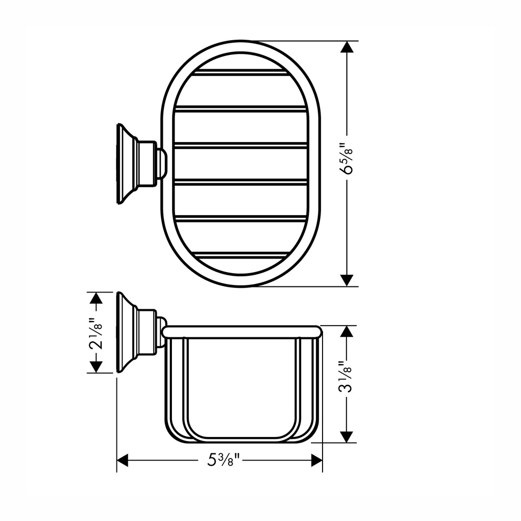 Hansgrohe 42065250 Shower Basket