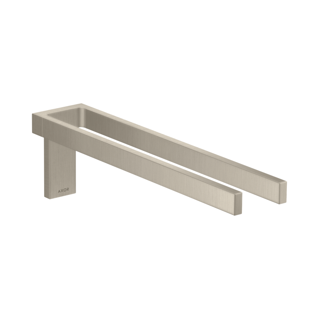 Hansgrohe 42622820 Universal Rectangular Towel Holder Twin-Handle