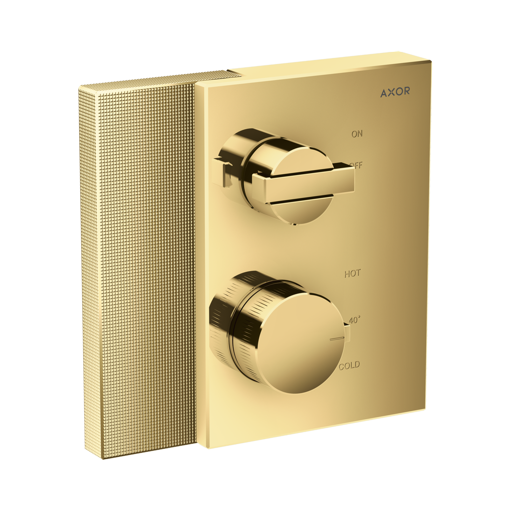 Hansgrohe 46751991 Thermostatic Trim With Volume Control Diamond Cut