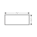 Hansgrohe 47900600 Plate 200 Black Glass