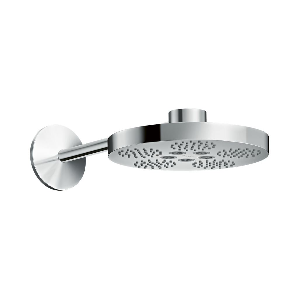 Hansgrohe 48481001 Showerhead 280 2-Jet With Showerarm Trim 2.5 Gpm