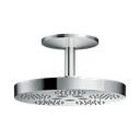 Hansgrohe 48484001 Showerhead 280 2-Jet With Ceiling Mount Trim 1.75 Gpm