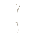Hansgrohe 48793821 Wallbar Set 75 1-Jet With Wall Outlet 1.75 Gpm Brushed Nickel