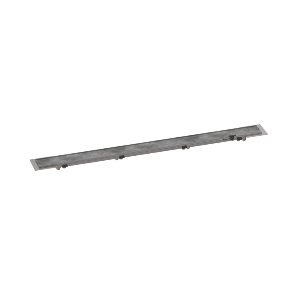Hansgrohe 56031001 Raindrain Rock Trim Flex 31 1/2" Cut To Size And Tileable