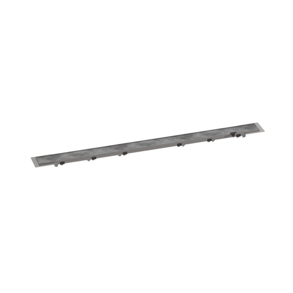 Hansgrohe 56032001 Raindrain Rock Trim Flex 35 1/4" Cut To Size And Tileable