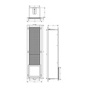 Hansgrohe 56058700 Recessed Toilet Paper Holder With Storage & Tileable Door