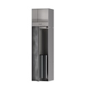 Hansgrohe 56062800 Xtrastoris Rock Recessed Toilet Brush Holder With Toilet Pap