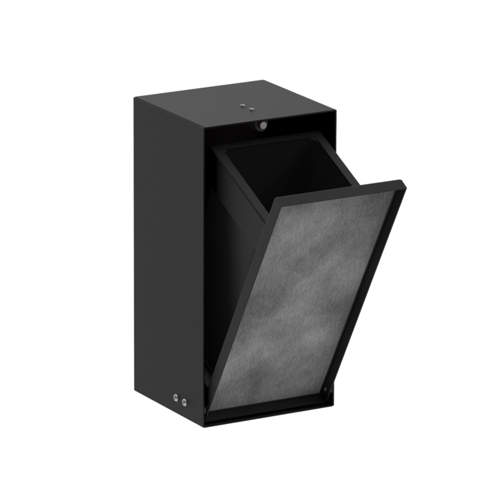 Hansgrohe 56063670 Recessed Trash Bin With Shelf & Tileable Door