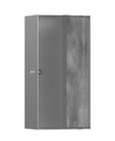 Hansgrohe 56082800 Xtrastoris Rock Wall Niche With Tileable Door 12"X 6"X 4"