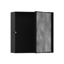 Hansgrohe 56085670 Xtrastoris Rock Wall Niche With Tileable Door 12"X 12"X 4"