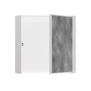 Hansgrohe 56085700 Xtrastoris Rock Wall Niche With Tileable Door 12"X 12"X 4"