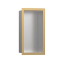 Hansgrohe 56094990 Wall Niche Brushed Stainless Steel With Design Frame 12"X 6"