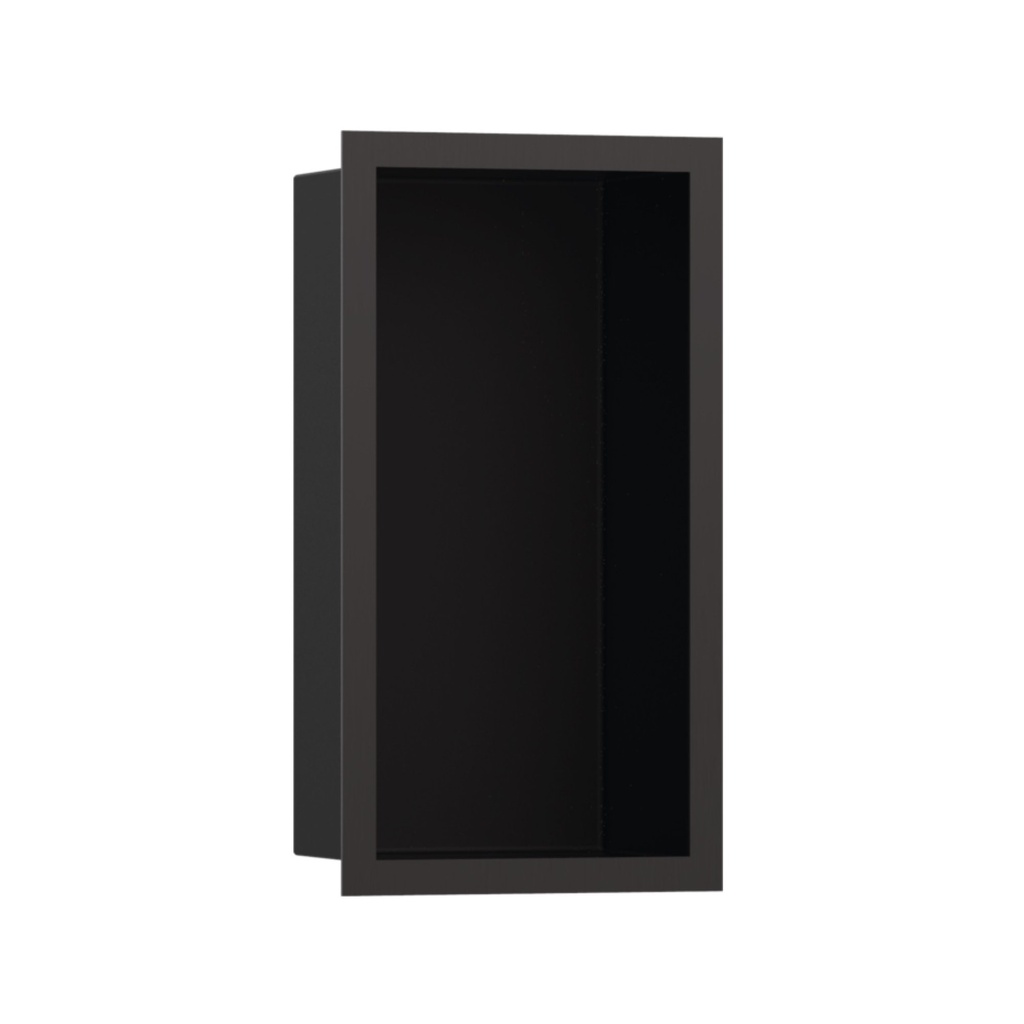 Hansgrohe 56095340 Xtrastoris Individual Wall Niche Matte Black With Design Fra