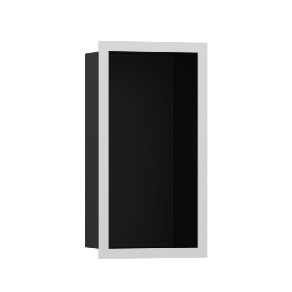 Hansgrohe 56095700 Xtrastoris Individual Wall Niche Matte Black With Design Fra