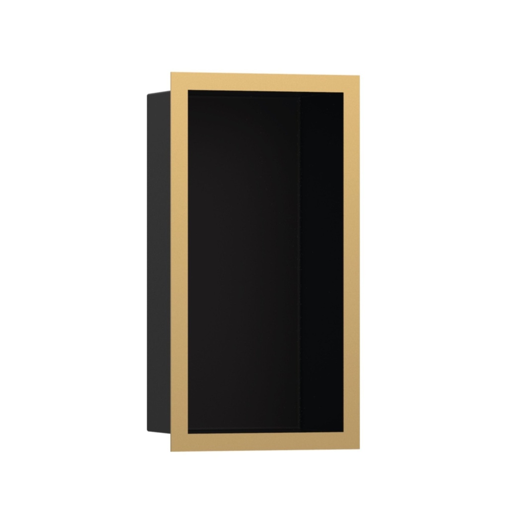 Hansgrohe 56095990 Xtrastoris Individual Wall Niche Matte Black With Design Fra