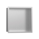 Hansgrohe 56097800 Wall Niche Brushed Stainless Steel With Design Frame 12"X 12