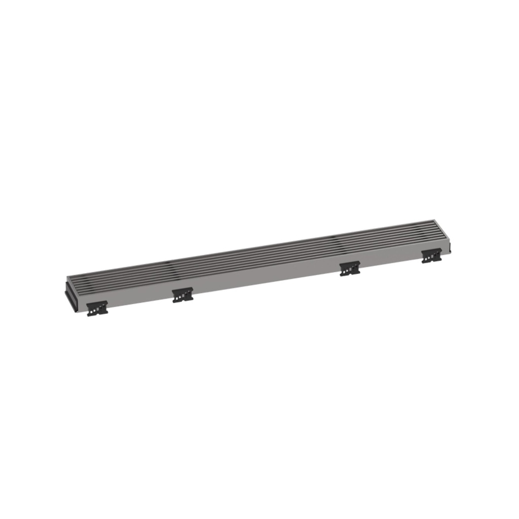 Hansgrohe 56115801 Raindrain Match Trim Boardwalk 23 5/8" With Height Adjustabl