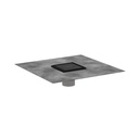 Hansgrohe 56130671 Raindrain Brilliance Point Drain Set 4"X 4" Trim Tileable Re