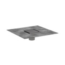 Hansgrohe 56130801 Raindrain Brilliance Point Drain Set 4"X 4" Trim Tileable Re
