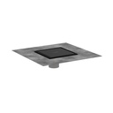 Hansgrohe 56134671 Raindrain Brilliance Point Drain Set 6"X 6" Trim Tileable Re