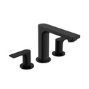 Hansgrohe 72532671 Rebris E Widespread Faucet 110 With Pop-Up Drain 1.2 Gpm - black