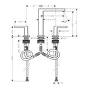Hansgrohe 73031001 Widespread Faucet 150 1.2 Gpm