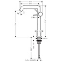 Hansgrohe 73372001 Single-Hole Fine 240 1.2 Gpm