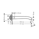 Hansgrohe 75410671 Vivenis Tub Spout