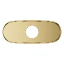 Grohe 07551GN0 6" Escutcheon Brushed Cool Sunrise