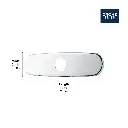 Grohe 07552A00 10" Escutcheon Hard Graphite