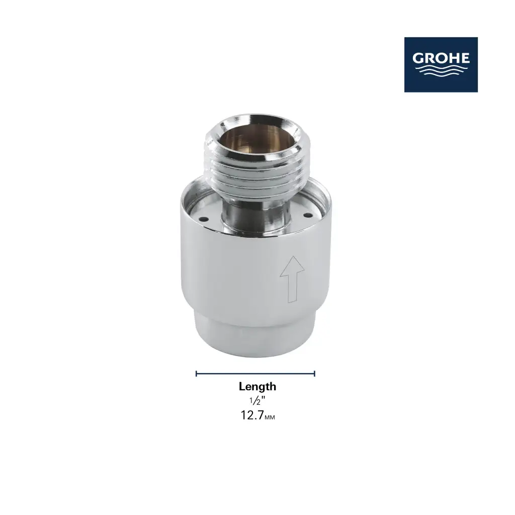 Grohe 07911EN0 Inline Vacuum Breaker Brushed Nickel