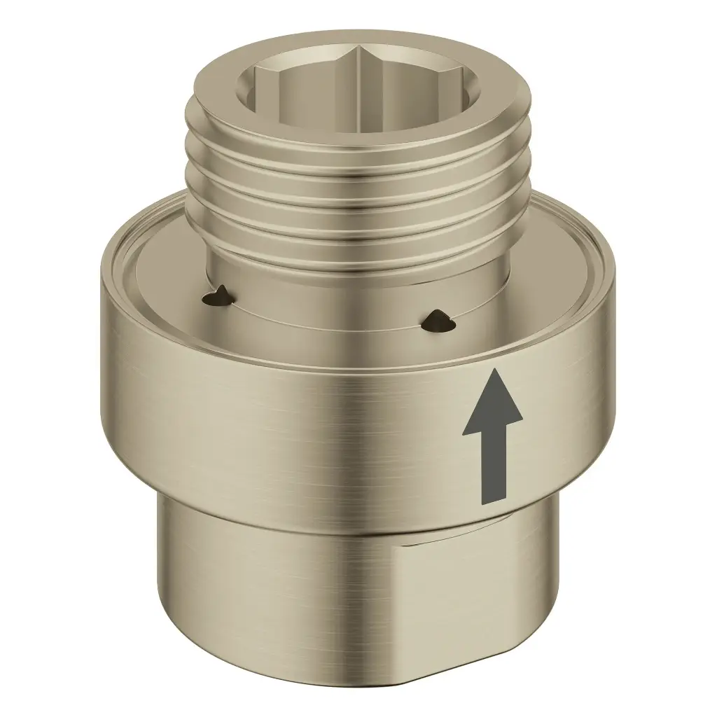 Grohe 07911EN0 Inline Vacuum Breaker Brushed Nickel