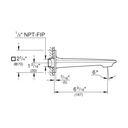 Grohe 13265En1 Tub Spout Brushed Nickel