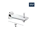 Grohe 13356003 Eurosmart Wall Spout Exp +Diverter Us Grohe Chrome