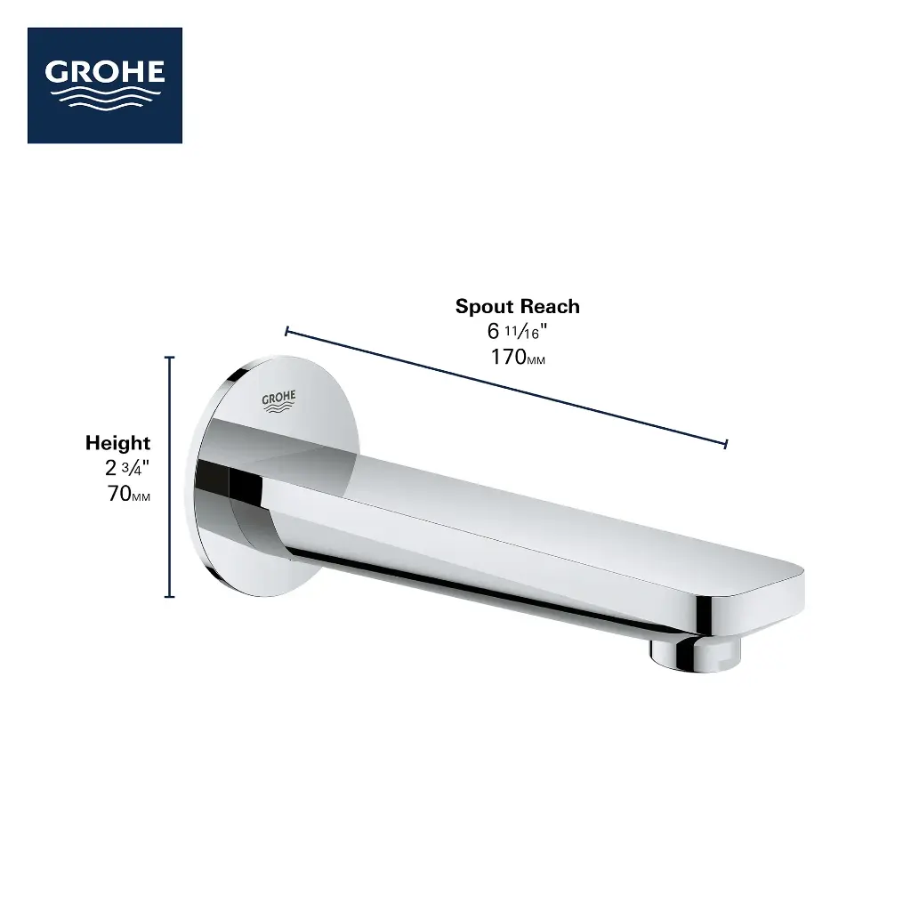 Grohe 13381GN1 Tub Spout Brushed Cool Sunrise