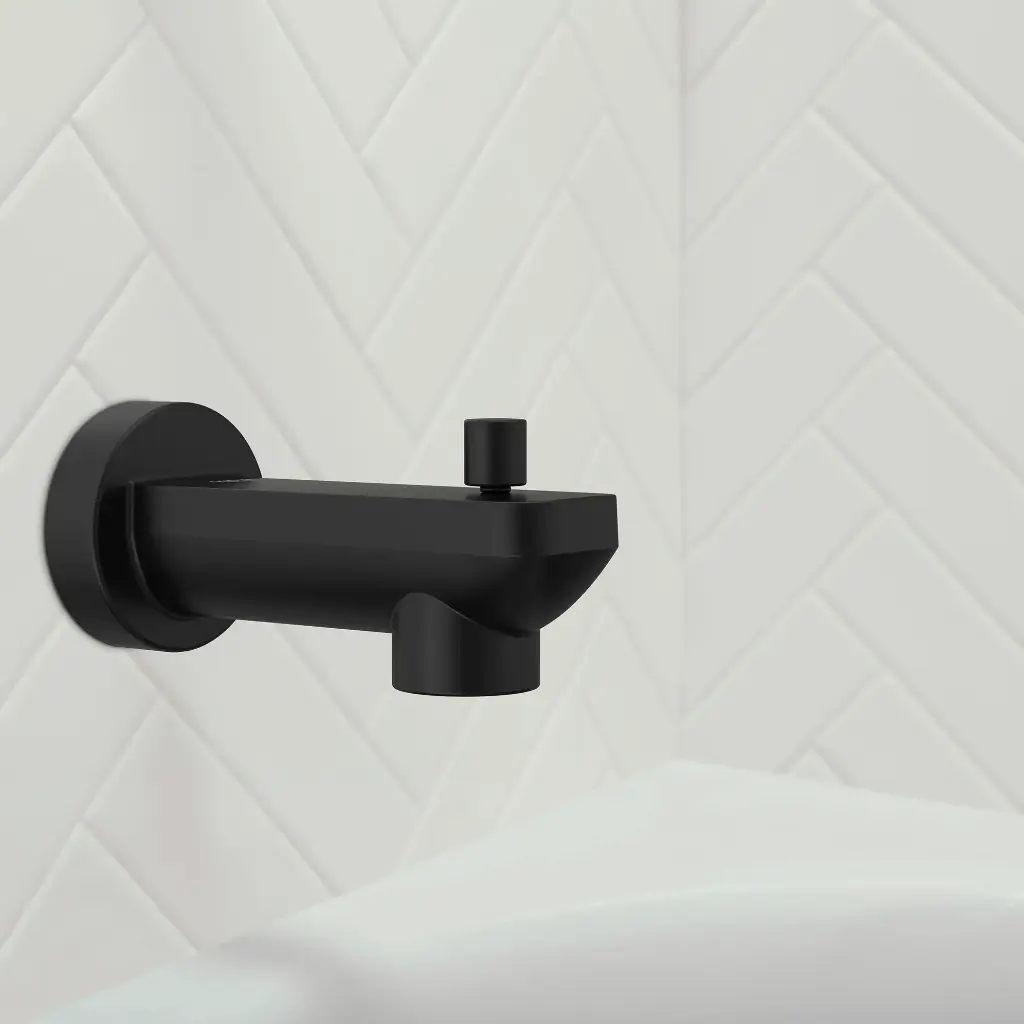 Grohe 133822431 Diverter Tub Spout Matte Black