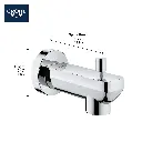Grohe 13382A01 Diverter Tub Spout Hard Graphite