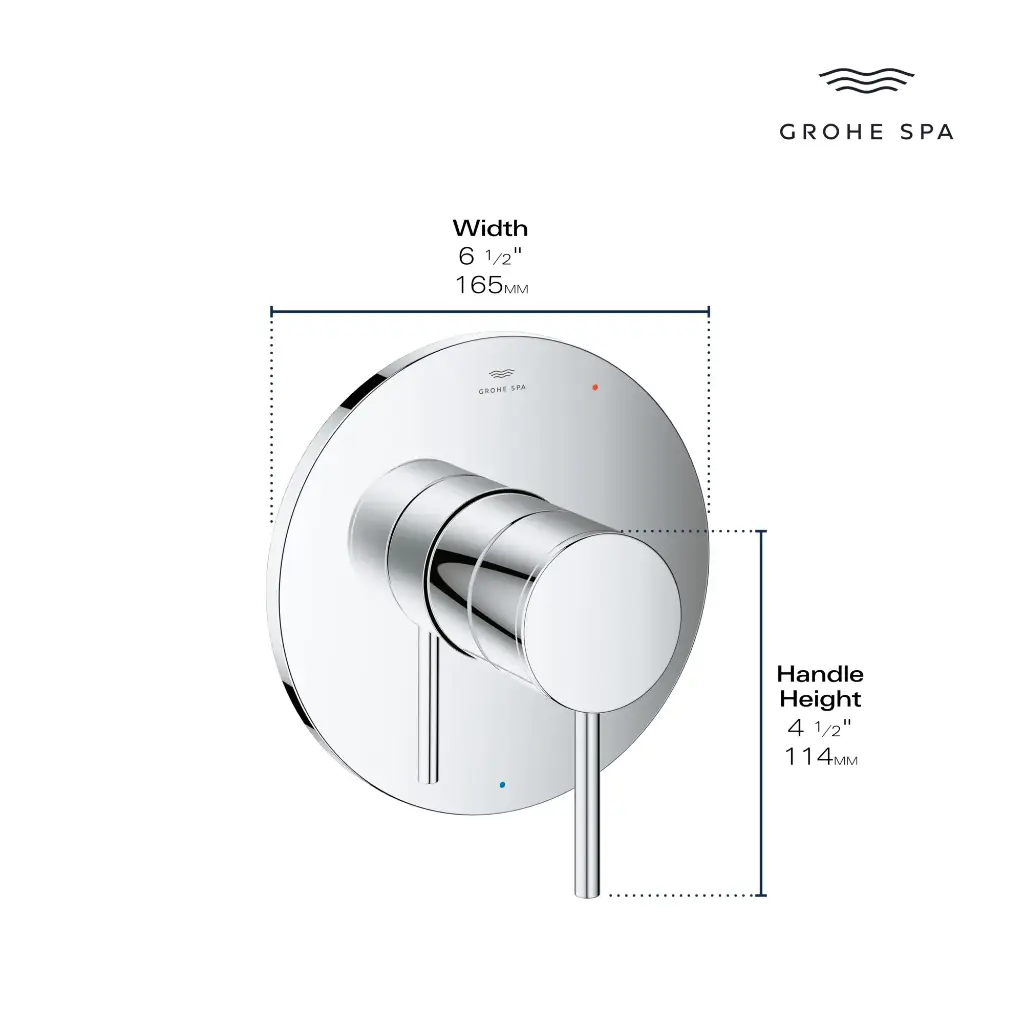 Grohe 142142430 Atrio New Pbv Fms Rapido Brause Us Matte Black