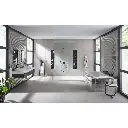 Grohe 195782431 Essence Four-Hole Roman Tub Filler With Hand Shower Matte Black
